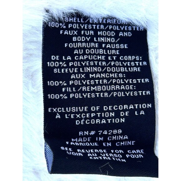 Steve Madden‎ Womens Large Lavender Puffer Faux Fur Lining NWT Jacket - Picture 9 of 15